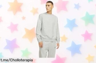 Sudadera Jack & Jones en blanco, corte suelto y tejido que no pierde forma: ¡aprovecha este super chollo antes de que vuelen y luce moderno al instante!