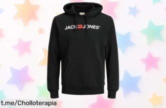 Sudadera Jack & Jones para hombre con capucha ajustable, rebaja increíble que vuela rápido. No dejes pasar este ofertón y abrígate con estilo antes de que se acabe.