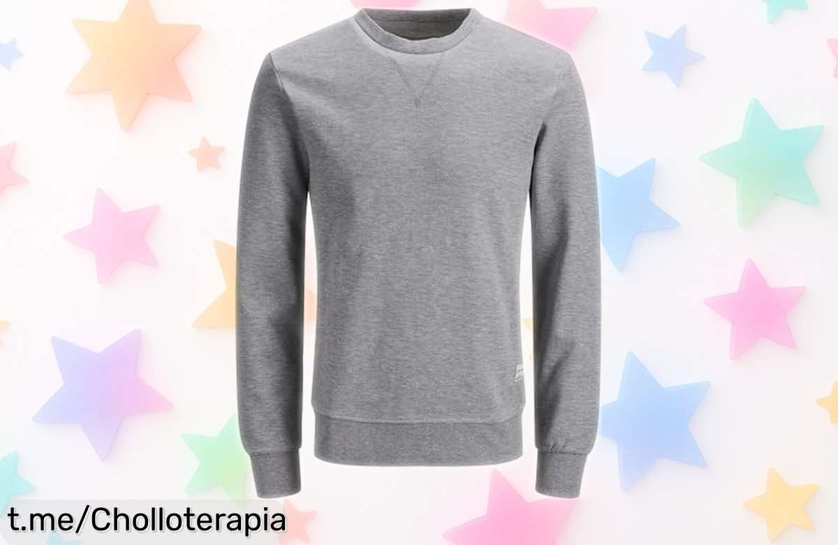 Sudadera Jack & Jones para hombre en talla plus a un precio muy bajo, ofertón que no se repetirá. ¡Corre y luce genial mientras dure esta oportunidad!
