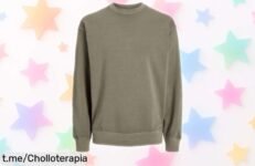 Sudadera Jack & Jones tipo crew neck en silver sage: rebajada y perfecta para destacar con estilo relajado. ¡No dejes escapar esta oportunidad, serien pocas!