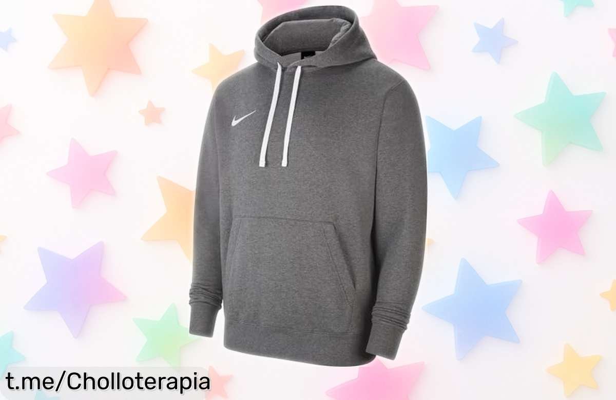 Sudadera Nike para hombre, calentita y a precio rebajado: ¡ofertón que no puedes dejar pasar! Aprovecha ya antes de que se agote y siente la calidez en cada momento.