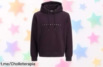 Sudadera con capucha Jack & Jones 6XL, un super chollo que destaca en cualquier ocasión. ¡Aprovecha esta oferta limitada y luce increíble ante tus amigos ya!