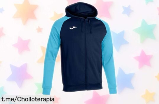 Sudadera con capucha Joma Academy para hombre, estilo y ligereza que ahora está a un precio rebajado increíble. ¡No dejes pasar esta oportunidad única y mueve tu estilo sin límites!