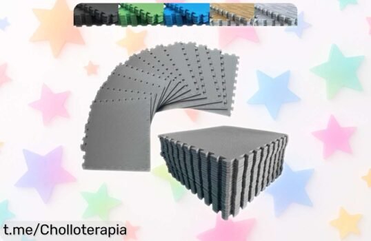 Suelo tatami puzzle de 44 piezas para casa o gimnasio a precio rebajado, ¡haz tu día más seguro y sin complicaciones! Aprovecha este super chollo antes de que se acabe.