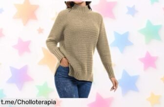 Suéter moderno Rayson para mujer, ahora a precio loco: ¡luce fabulosa este invierno antes de que se agote esta súper ofertón!