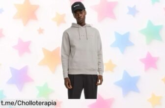 Súper resistente sudadera con capucha Jack & Jones a precio muy bajo, ¡no dejes pasar este ofertón y llévate fuerza y estilo antes de que se agote!