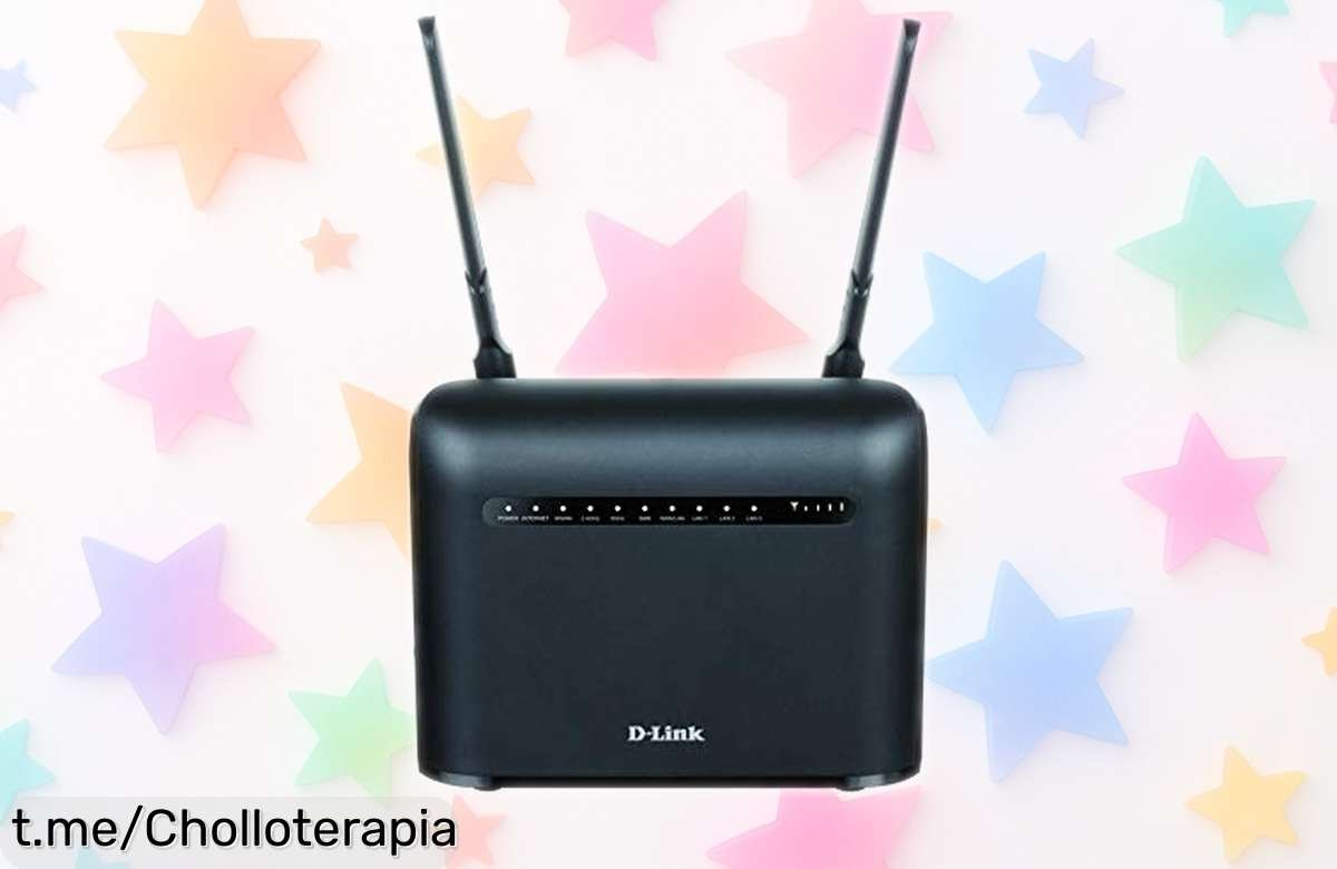 Súper router 4G LTE DLink de WiFi rápido a 1200 Mbps, ¡ahora con precio rebajado! No pierdas ni un segundo y disfruta navegando sin límites ya.