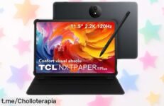 Tablet NXTPAPER 11,5 con IA y 256GB ¡Rebajadísima! Juega y disfruta sin pausa. No dejes pasar este ofertón antes de que desaparezca, tu diversión te lo agradecerá al instante.