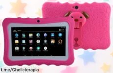 Tablet para niños de 7 pulgadas con Wifi y súper pantalla: ¡ofertón irresistible que garantiza horas de diversión y aprendizaje! Regala sonrisas a un precio rebajado nunca visto.