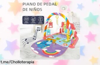 Teclado de pedal para bebés, el super chollo que estimula su aprendizaje y diversión; oferta limitada con caída de precio. ¡Compra ya y regálale sonrisas!