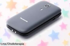 Teléfono Panasonic para mayores con botón SOS y pantalla grande, un super chollo que mejora tu seguridad y comunicación. ¡No lo dejes pasar, hazlo tuyo ya!