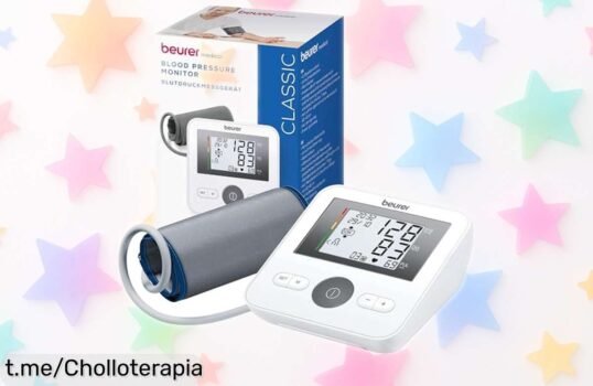 Tensiómetro de brazo Beurer con alerta de manguito mal puesto y detección de arritmias, ahora en super chollo para que cuides tu salud ¡Hazte con él antes que se acabe!