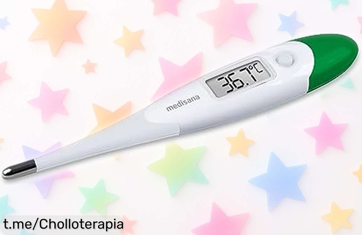 Termómetro digital Medisana rápido y fiable para toda la familia a precio rebajado, cuida de los tuyos sin estrés y aprovecha antes que se agoten.