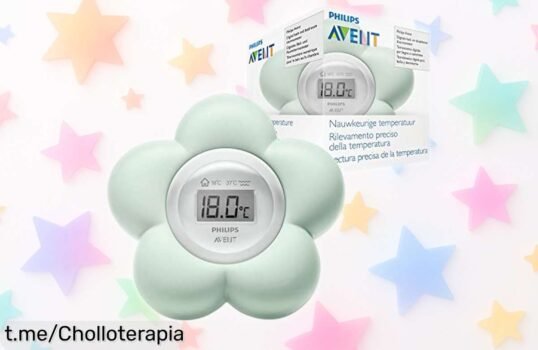 Termómetro digital Philips Avent para monitorizar la temperatura del agua de forma fácil y moderna, ahora a precio rebajado, ¡hazte con él antes que se acabe!