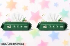 Toallitas hipoalergénicas Earth Rated para perros: ¡limpias, frescas y en oferta! 100 unidades a un precio que no se repite. Cuida a tu peludo con cariño antes de que vuelen.