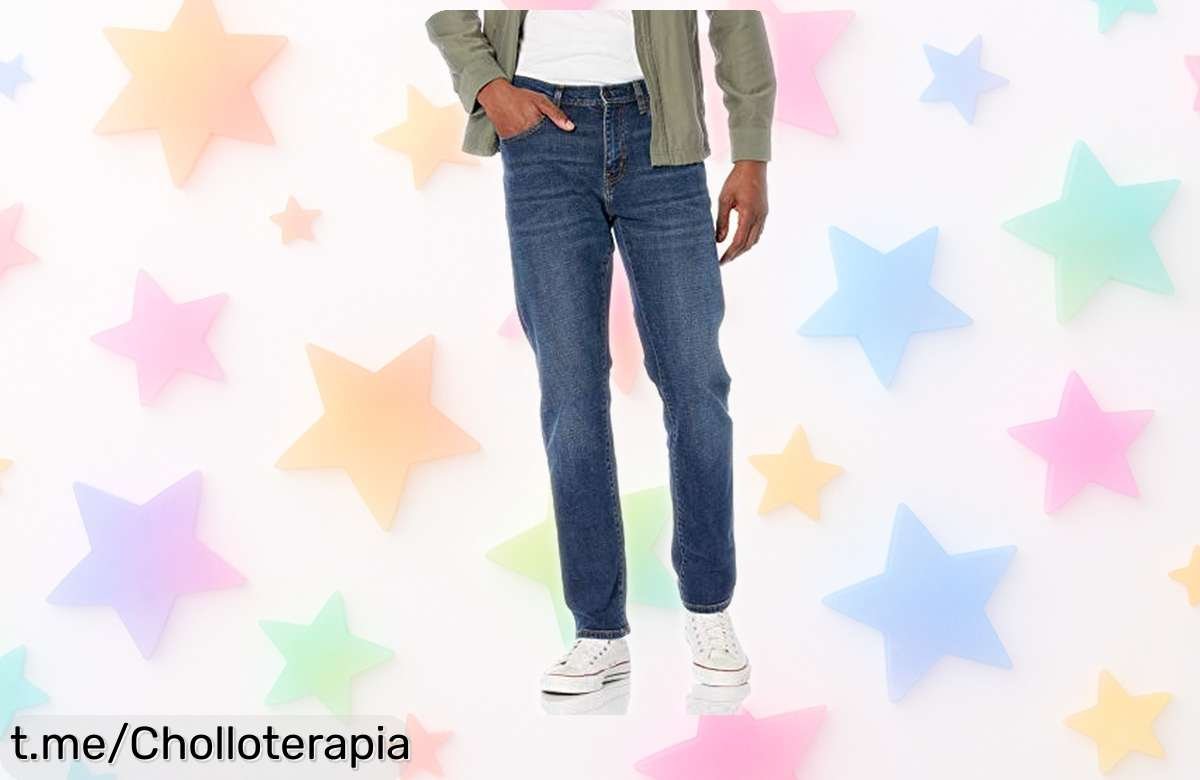 Vaqueros elásticos Amazon Essentials para hombre, perfectos para tu estilo: ¡aprovecha esta rebaja única y siente la comodidad sin límites!