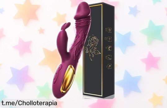 Vibrador potente y súper silencioso rebajado para que disfrutes placer donde sea, ¡no dejes pasar esta oportunidad única de vivir momentos inolvidables!
