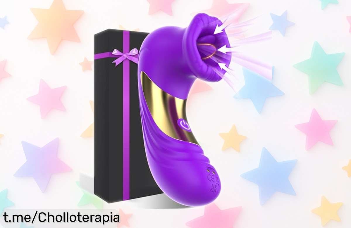 Vibrador y succionador de clítoris con 10 modos potentes, ¡ofertón a precio loco que vuela! No te quedes sin el tuyo y regálate momentos de placer inigualables.