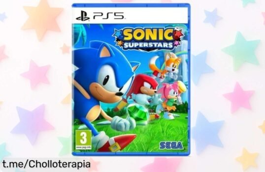 Videojuego Sega Sonic Superstars para PS5 en descuento brutal, ¡corre por este super chollo y vive emocionantes aventuras con amigos antes de que se agote!