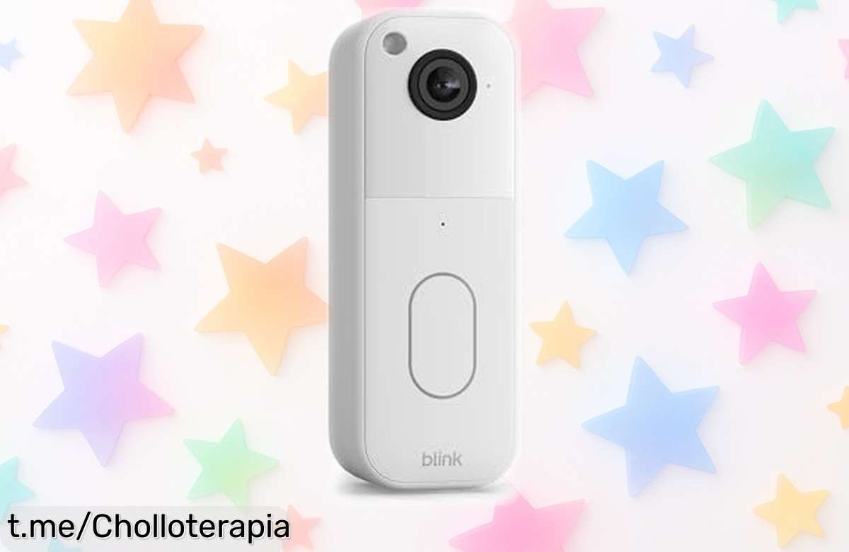 Videotimbre Blink con vídeo HD y visión nocturna a precio rebajado que no puedes dejar escapar: mantén tu hogar seguro mientras controlas quién llama desde tu móvil. ¡Instálalo ya!