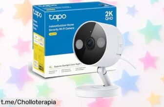 Vigilancia total con la cámara Tapo C1202K a un precio rebajado espectacular; protege tu hogar y disfruta de tranquilidad ya mismo, ¡aprovéchalo antes que se acabe!