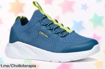 Zapatillas Geox ligeras y fáciles de poner, rebajadas a precio muy bajo ¡Un chollazo que volará! Acelera el ritmo del día de tu peque ya mismo.