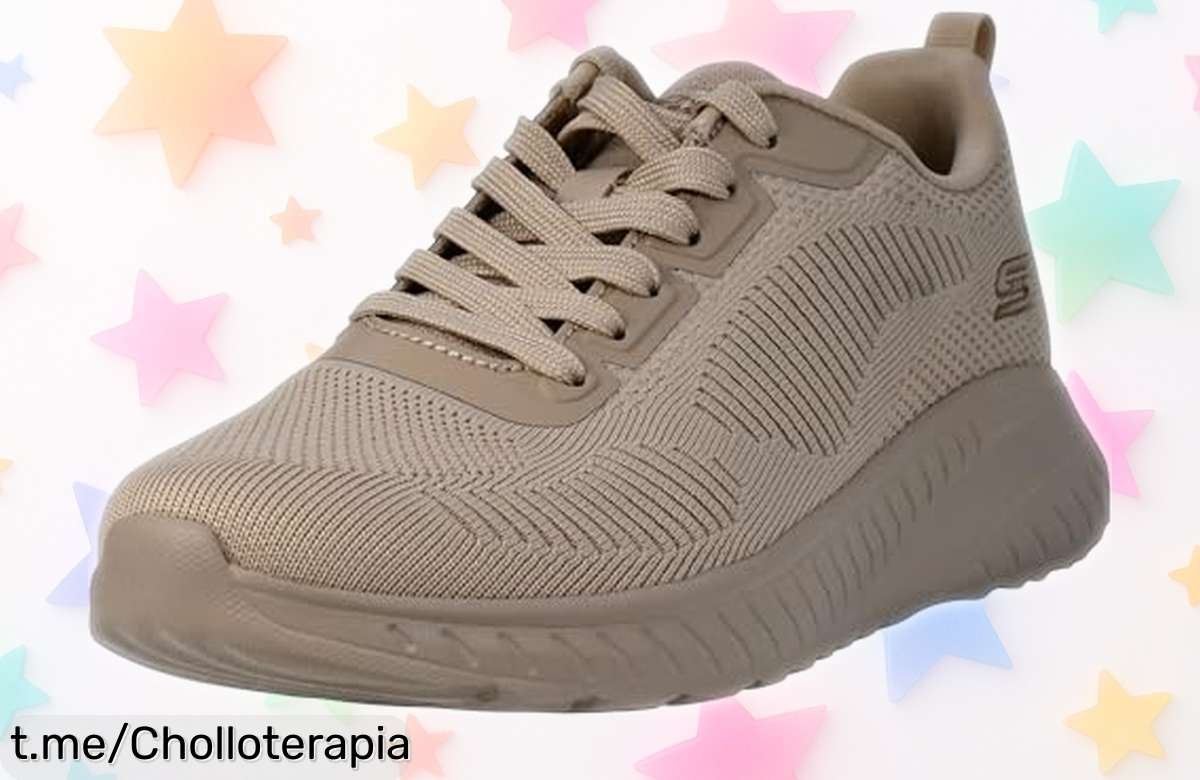 Zapatillas Skechers Bobs Squad con suela ultraresistente a un precio rebajado, ¡no dejes pasar esta oportunidad y siente la frescura en cada paso antes que se agoten!