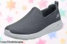 Zapatillas Skechers Go Walk Max: Súper ligeras y sin cordones, ahora a precio rebajado ¡Date prisa antes de que se agoten y siente la libertad al caminar!