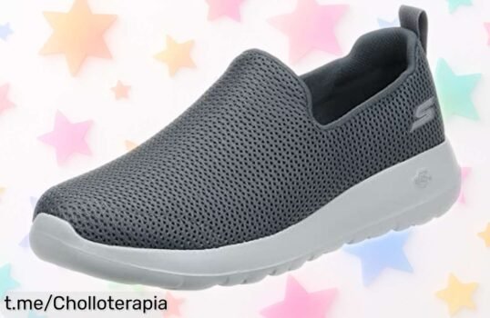 Zapatillas Skechers Go Walk Max: Súper ligeras y sin cordones, ahora a precio rebajado ¡Date prisa antes de que se agoten y siente la libertad al caminar!