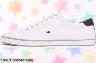 Zapatillas Tommy Hilfiger para hombre con un diseño que impacta, ¡disponibles a precio rebajado solo por tiempo limitado! No dejes escapar esta oportunidad única.