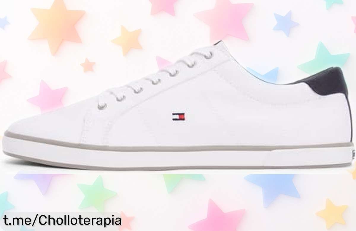 Zapatillas Tommy Hilfiger para hombre con un diseño que impacta, ¡disponibles a precio rebajado solo por tiempo limitado! No dejes escapar esta oportunidad única.