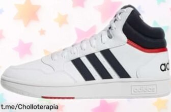 Zapatillas adidas Hoops 3.0 mid en cloud white a precio rebajado, ¡no dejes pasar este ofertón y siente el estilo en cada paso antes de que se agoten!