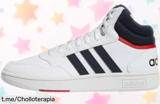 Zapatillas adidas Hoops 3.0 mid en cloud white a precio rebajado, ¡no dejes pasar este ofertón y siente el estilo en cada paso antes de que se agoten!