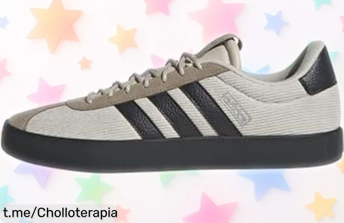 Zapatillas adidas para hombre de cuero resistentes, a precio loco y con agarre seguro; ¡no te quedes sin ellas, corre que vuelan y mejora tu estilo ya!