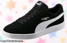 Zapatillas deportivas Puma con diseño tenis y ajuste perfecto a precio increíble, ¡hazte hoy con el calzado que te hará brillar y moverte sin parar!