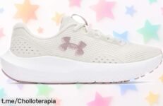 Zapatillas deportivas para mujer Under Armour con amortiguación increíble a precio rebajado, ¡un super chollo que vuela! Sal y siente la energía ahora mismo.
