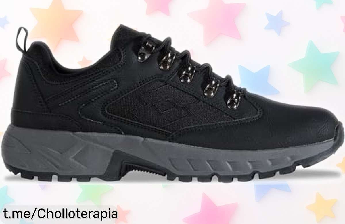 Zapatillas super resistentes Lotto Woodlark con suela antideslizante, ¡rebajadas a un precio que no se ve todos los días! Corre ahora y dale a tus pies la fuerza que merecen.