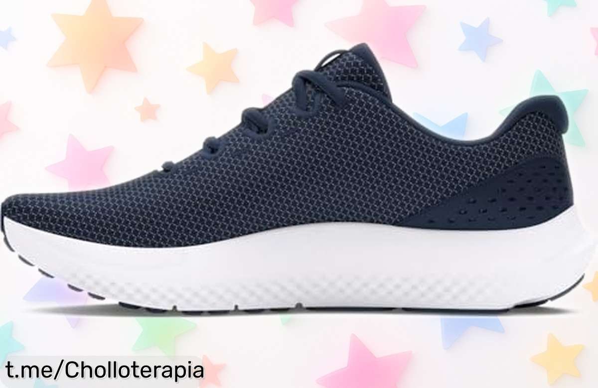 Zapatos deportivos Under Armour con amortiguación y suela ultra resistente a un precio rebajado que no puedes dejar pasar, corre ahora y siente la energía en cada paso.