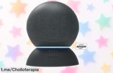 Potente base con batería para Echo 4.ª generación: hasta 5 horas de música sin cables, precio rebajado por poco tiempo ¡Dale vida a tu Echo y disfruta cada instante!