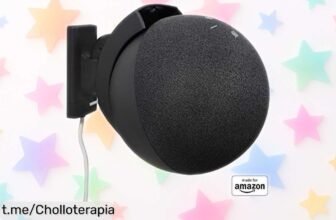 Soporte de pared Made for Amazon para Echo 4ª gen a precio rebajado, hazte con este super chollo y disfruta tu música en cualquier rincón ¡no te lo pierdas!