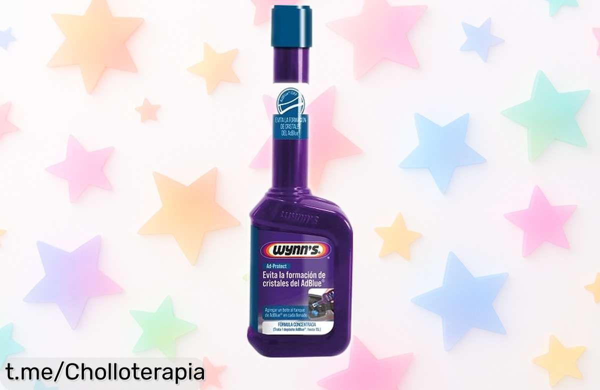 Aditivo anticristalizante para AdBlue de Wynn’s a precio rebajado que cuida tu motor diésel y evita atascos. ¡No te pierdas este ofertón exclusivo, hazlo tuyo ya!