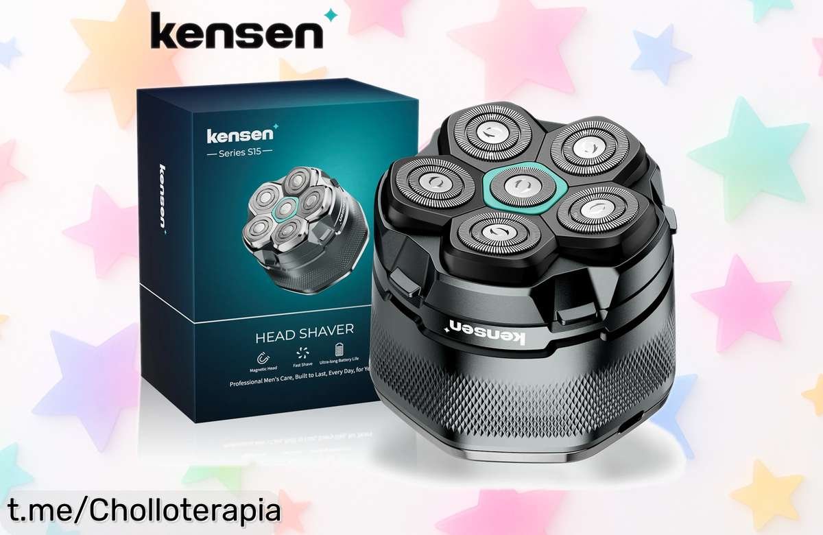 Afeitadora magnética 6D resistente al agua: super chollo con descuento brutal por tiempo limitado, ¡consigue el afeitado perfecto que te hará sentir imbatible!