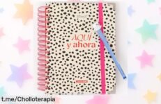 Agenda anual Mr. Wonderful 2026 con bolígrafo borrable: el super chollo que necesitas para organizarte con estilo y energía antes de que se acabe esta oferta increíble.