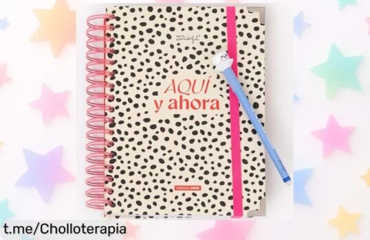 Agenda anual Mr. Wonderful 2026 con bolígrafo borrable: el super chollo que necesitas para organizarte con estilo y energía antes de que se acabe esta oferta increíble.