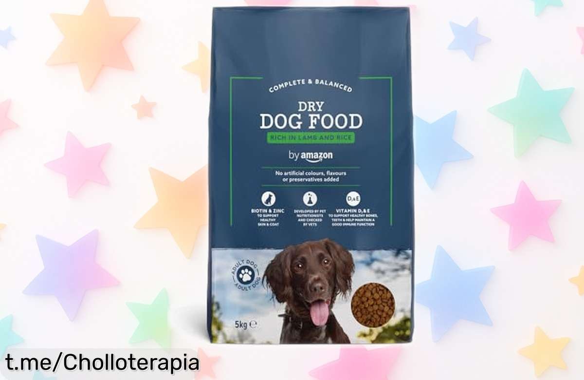 Alimento seco completo para perro adulto con cordero y arroz a precio loco, dale lo mejor a tu compañero peludo ¡No dejes pasar esta oferta que se agota rápido!