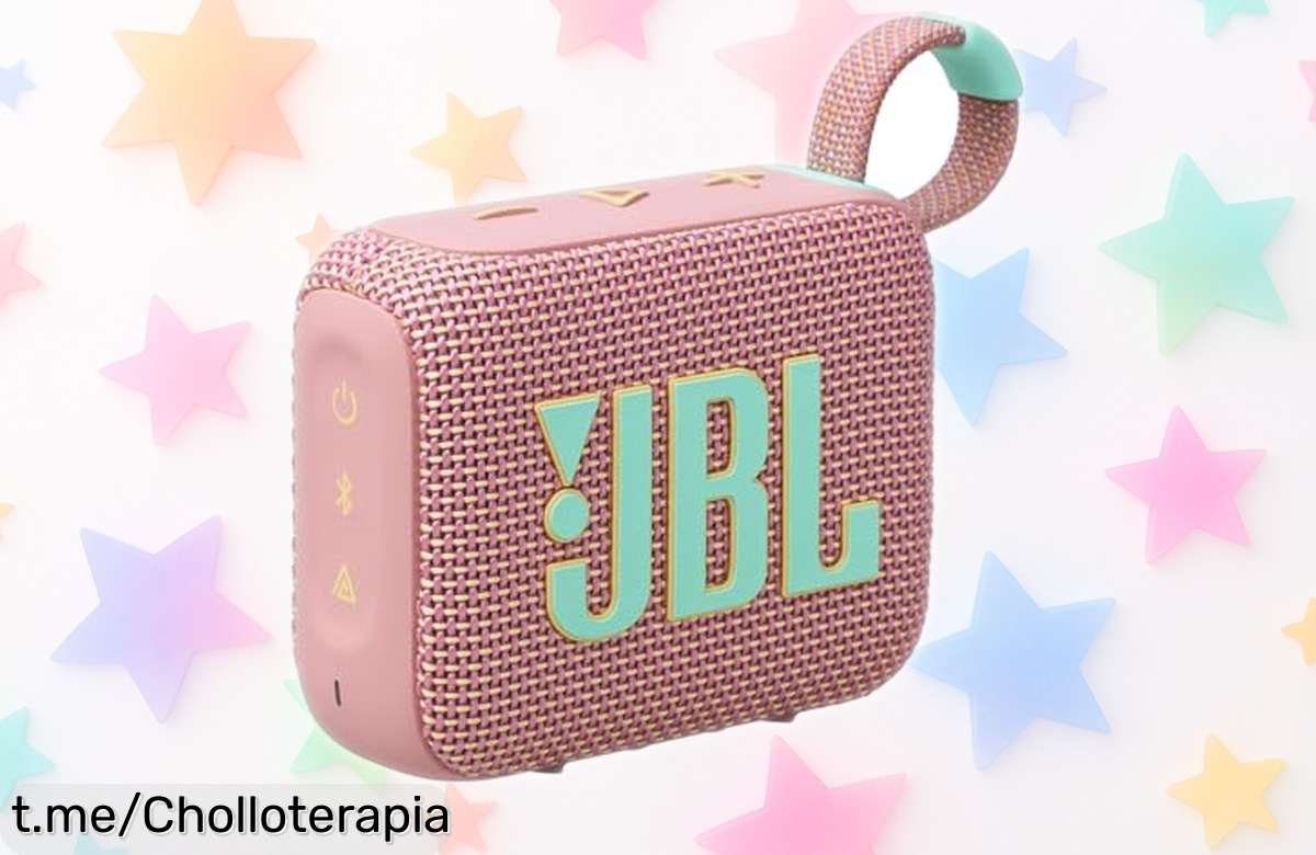 Altavoz inalámbrico portátil JBL Go 4 a precio muy bajo: sonido potente, resistente al agua y horas de música ¡Enciende la fiesta ya antes de que se agoten las unidades!