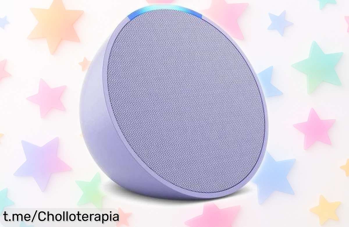 Altavoz inteligente Amazon Echo Pop en lavanda a precio rebajado, ¡date prisa y haz que tu hogar suene con alegría! No dejes escapar este super chollo.