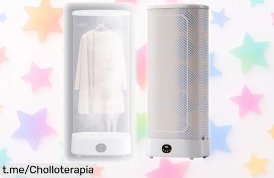 Armario de vapor grande con sistema 3D que elimina arrugas, ahora a un precio rebajado. ¡Dale a tu ropa el cuidado que merece y descubre este super chollo ya!