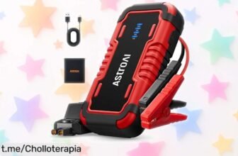 Arrancador de baterías AstroAI portátil con luz LED: un super chollo que te puede sacar de apuros, ¡aprovéchalo antes de que se agote!