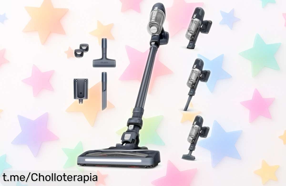 Aspiradora escoba Rowenta XPert 6.60, ¡rebajada y lista para que limpies todo sin esfuerzo! No dejes pasar este super chollo por tiempo limitado y brilla en casa hoy mismo.